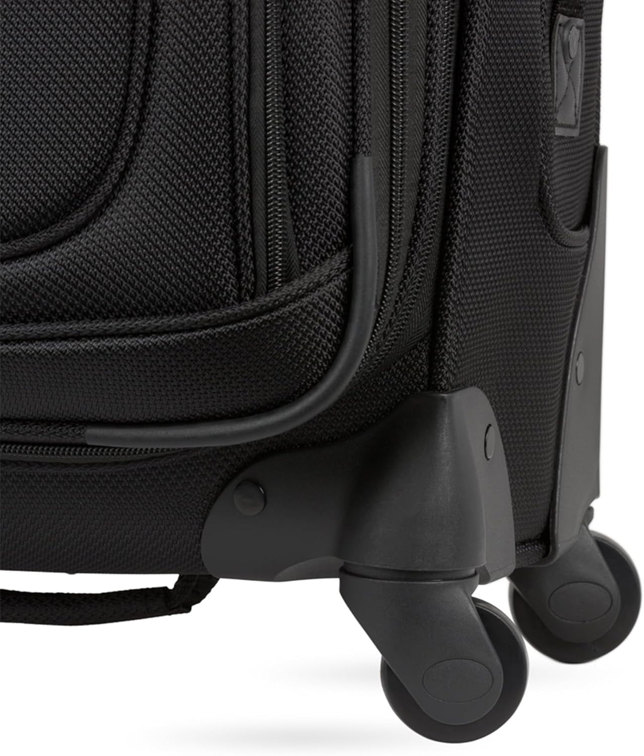 Sion Softside Expandable Luggage, Black, Checked-Large 29-Inch
