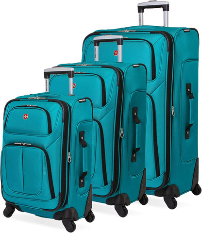 Sion Softside Expandable Luggage, Black, Checked-Large 29-Inch